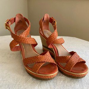 Sperry Wedge  Sandals Size 9M